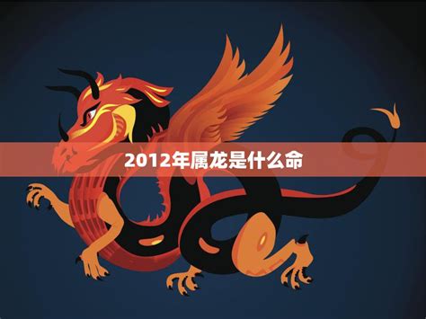 2012年属什么|2012年属龙是什么命，12年出生五行属什么